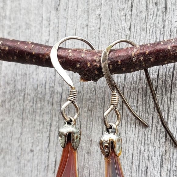 Artisan Glass Earrings - Picture 4 of 8